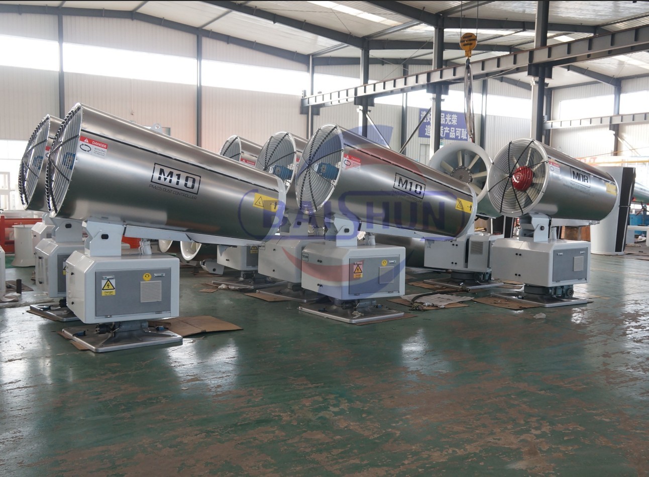 Construction dust control fog cannon water mist machine for pasture
