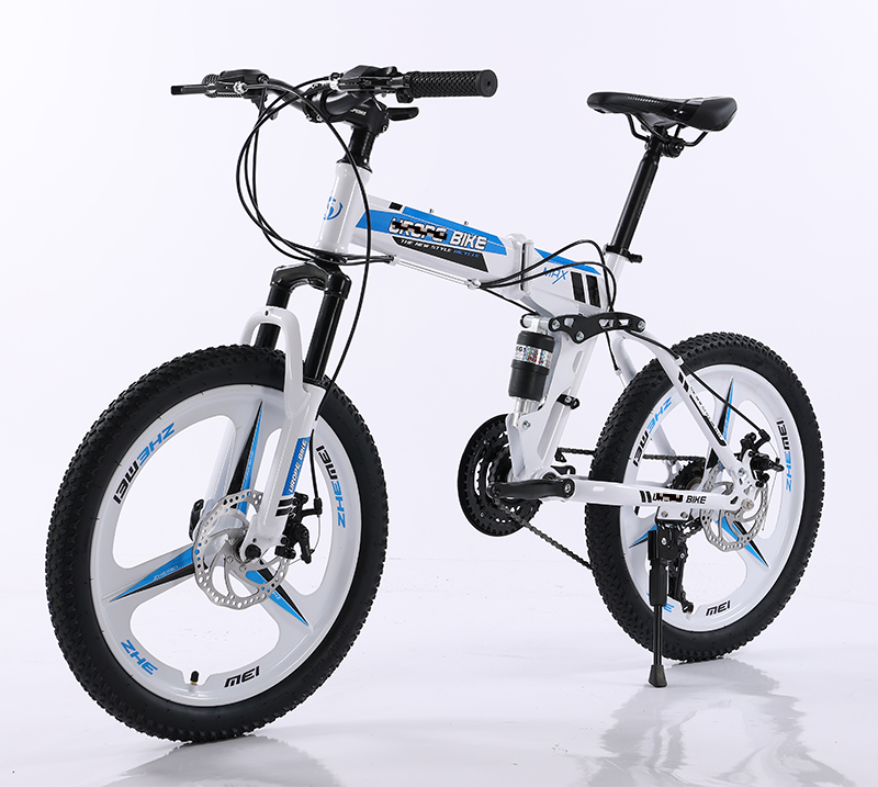 Ordinary Pedal GOMID Kids' Foldable Mountainbike Full Suspension Folding Bike 20 Inch