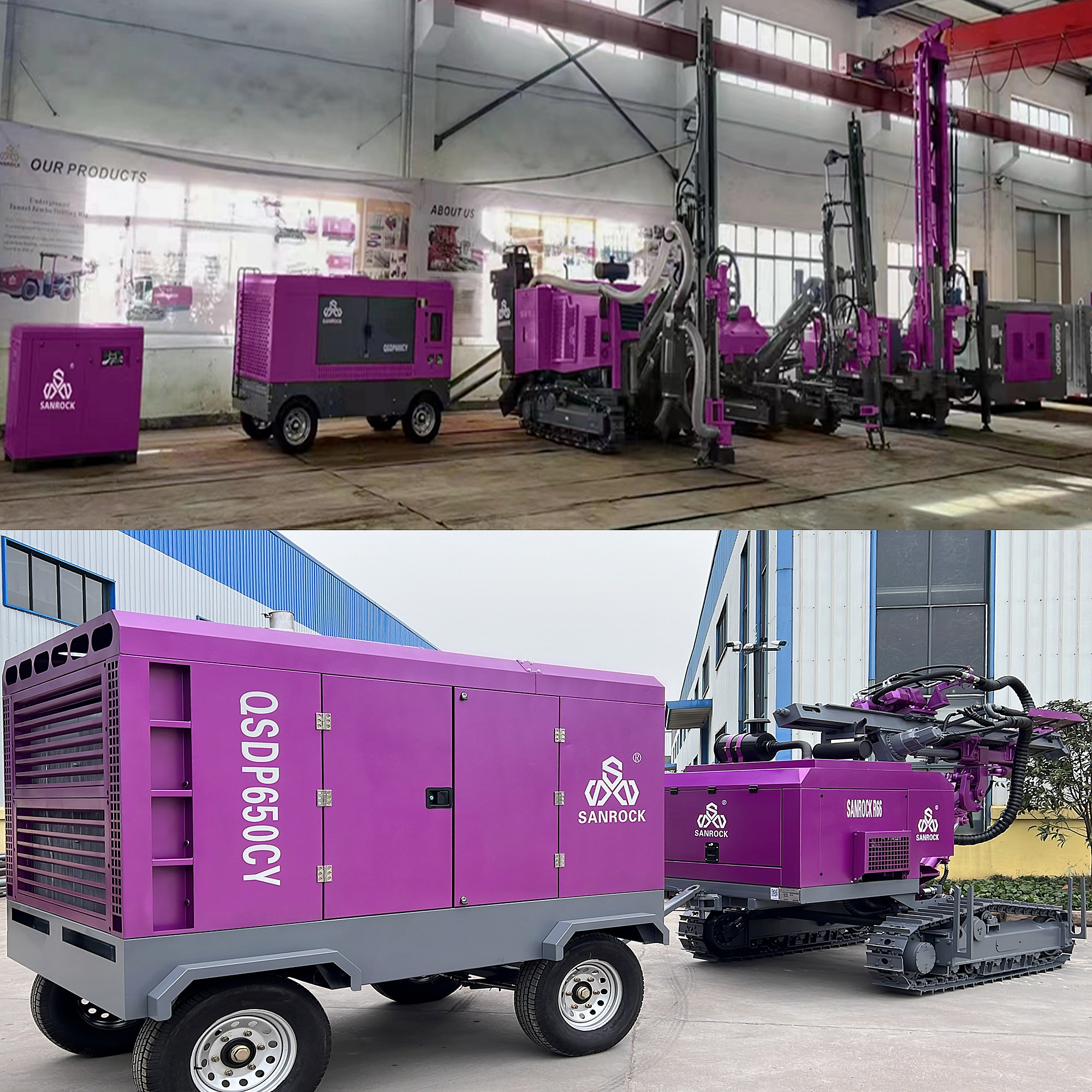 Trailer Mounted Water Well Drill Machine Rig Hydraulic Small Water Well Drilling Rig