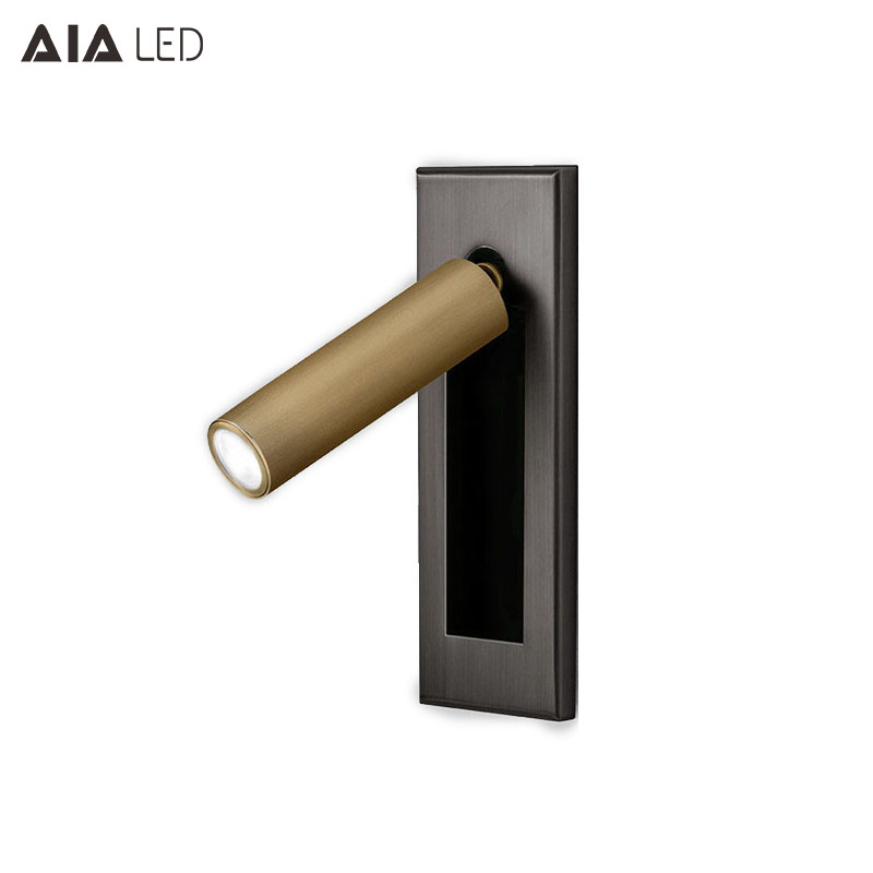 Flexible arm led reading wall light/flexible bed reading light/hotel bed wall light headboard wall light