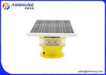 Flash Mode Solar Powered Aviation Lights / Aircraft Obstruction Lights