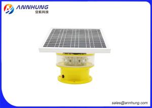 China Flash Mode Solar Powered Aviation Lights / Aircraft Obstruction Lights wholesale