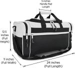 21 Inch Gym Travel Sports Duffle Bag For Men Women