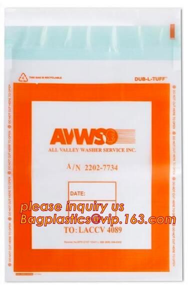 Security plastic bag with adhesive tape for cash, plastic money bag, Security Money Cash Bag For Airport/Bank and police