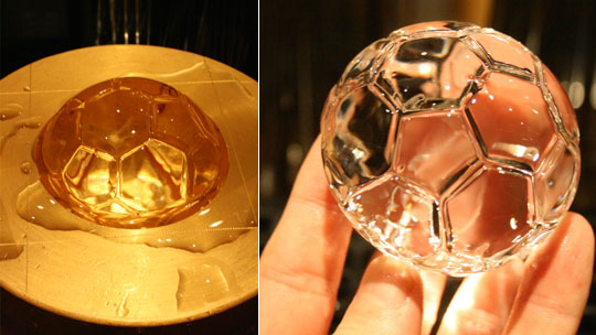 World Cup Series Amazon Best Selling Wholesale Soccer Ball Football Silicone Ice Cream Ice Cube Mould