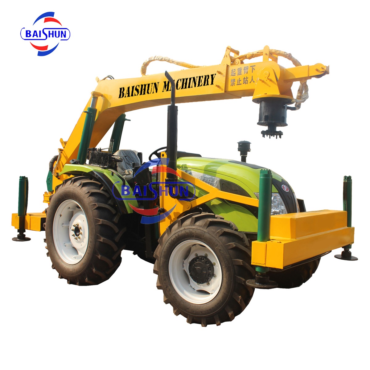 Competitive price ground hole earth drill earth auger suitable for tractors
