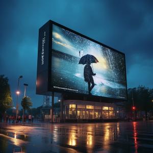 China P3 Outdoor Digital Advertising Display Screens 5500nit-8500nit Brightness wholesale