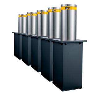 China Automatic Intercept Height 1m Driveway Security Post Thickness 6mm 150kg wholesale