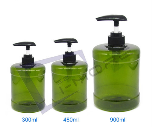 Pantone 820ml Empty Plastic Shampoo Bottles