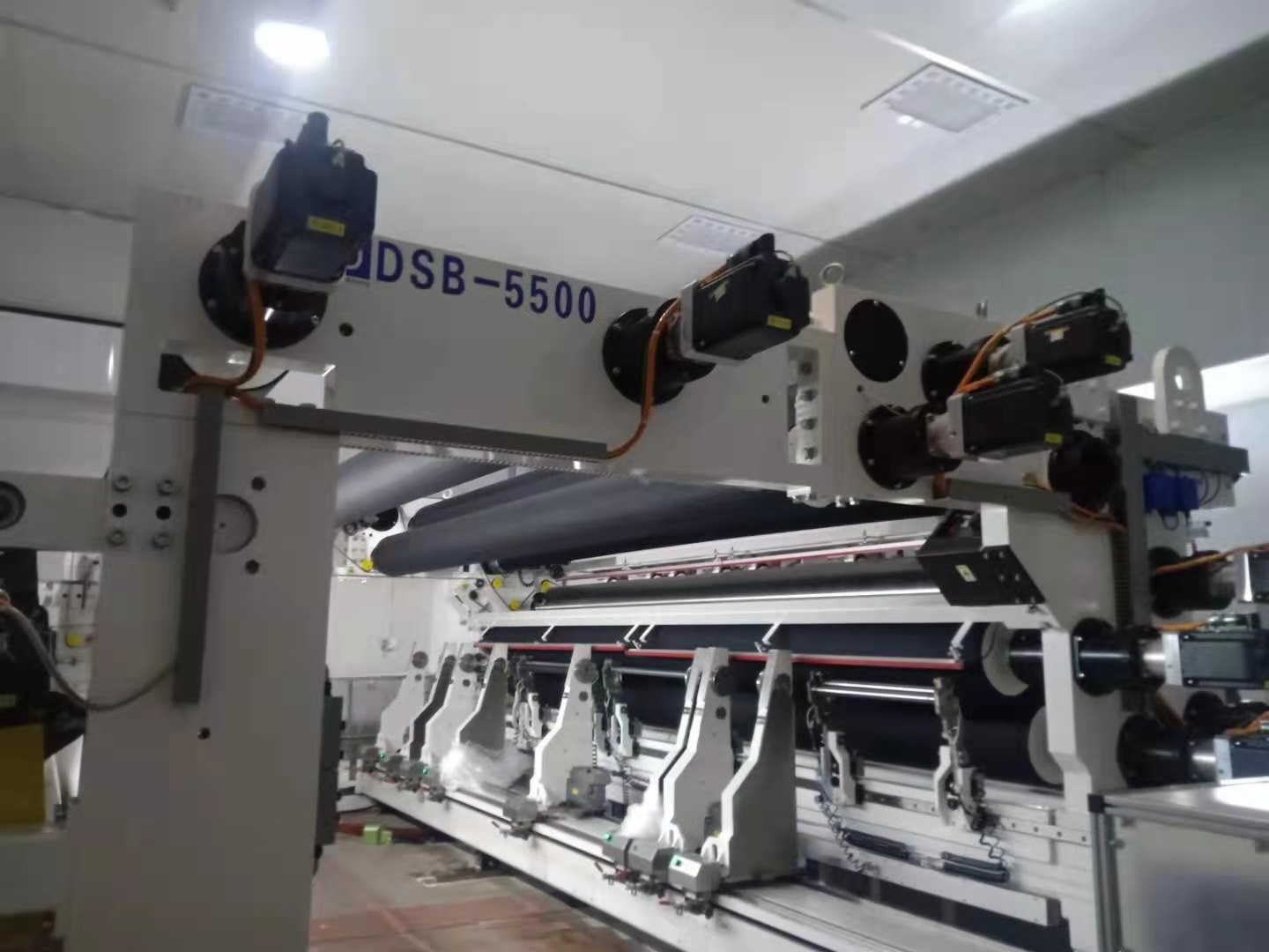 AC 380V 3um 1500mm Slitting Rewinder Machine , High Speed Slitting Machine