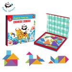 3D Jigsaw Tangram Puzzle Game Montessori Educational Toys Parent Child