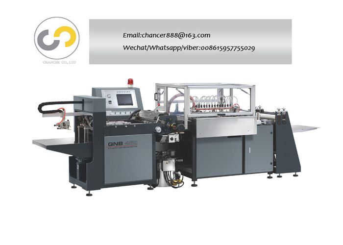 Automatic hardcover case maker machine for calendar book cover making machine