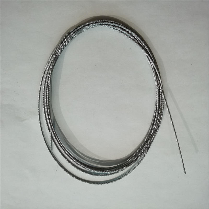 1*19 7*7 Galvanized Cable Wire For Motorcycle Control Cable
