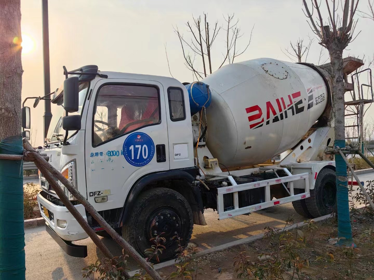 7Cbm 14Cbm 12Cbm 10Cbm 8Cbm 2021year Used DONGFENG Concrete Mixer Truck National Six Emission