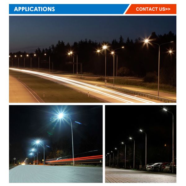 Modern Urban Outdoor LED Street Lights High Efficiency Waterproof Street Light