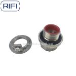 RIFI Red Insulated 3/4 Inch Grounding Threaded Hub Zinc Die Cast