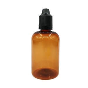 China Amber Collor 60ml Plastic bottles wholesale