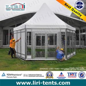 China 30 people haxagonal tent 6m for business show wholesale