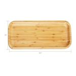 hot sale bamboo wood food serving tray or plate