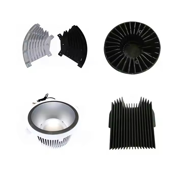 Custom Dye Die Casting Aluminium Housing Lamp From Factory
