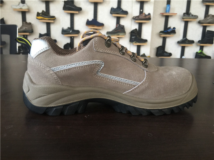 200 Joule Steel Toe Cap Work Shoes Energy Absorption With Reflective Webbing