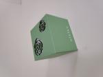 Wholesale custom luxury rigid jewelry packaging box with laser flower