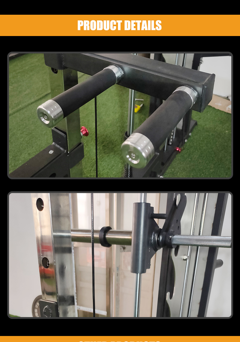 Commercial Fitness Gym Equipment Commercial Adjustable Weightlifting Barbell Squat Rack
