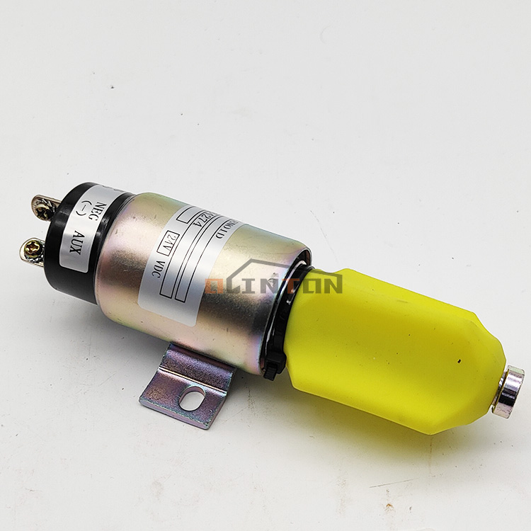 Excavator 3064 3066 3864274 24V Voltage Copper Core Solenoid for Construction Works