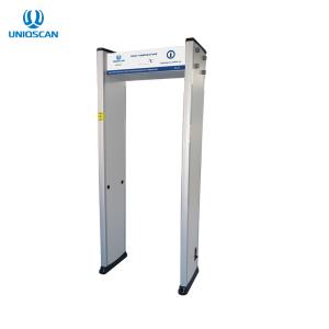 China Temperature Measuring 6 Zone Infrared Sensor Walk Through Gate wholesale