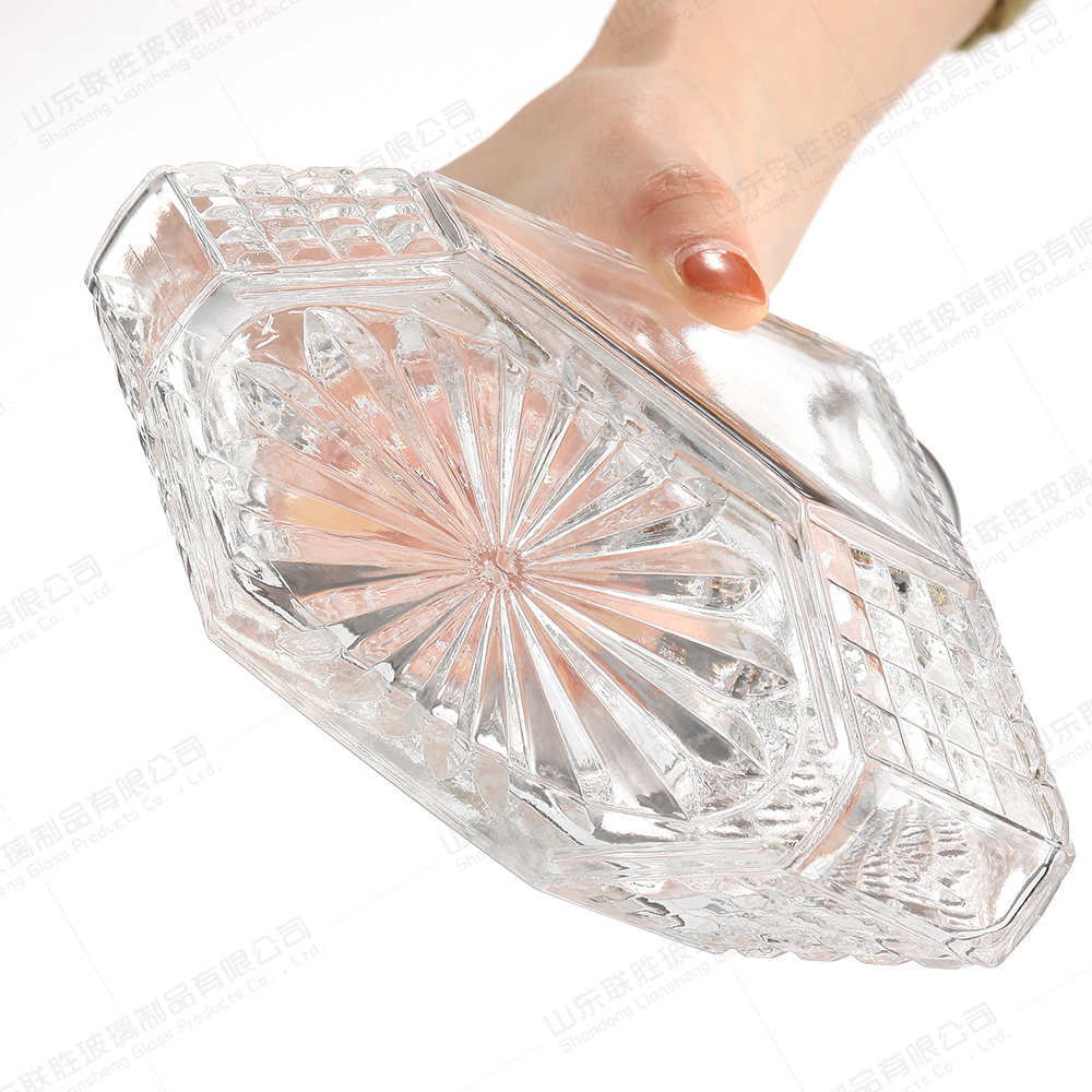 Customized 500ml Square Glass Bottle for Liquor 50cl made of Healthy Lead-free Glass