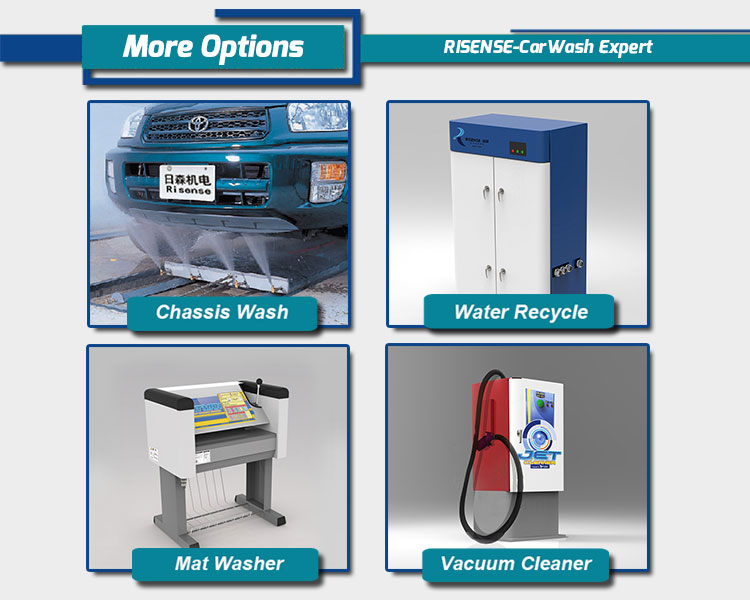 7.5KW Double Arm Touchless Car Washing Machine Risense CH-200