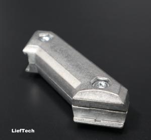 China Lean Tube Aluminium Pipe Connectors Aluminum Pipe Joint Square wholesale