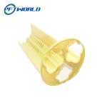 Injection Molding Parts, Customized ABS Accessories, Yellow Parts