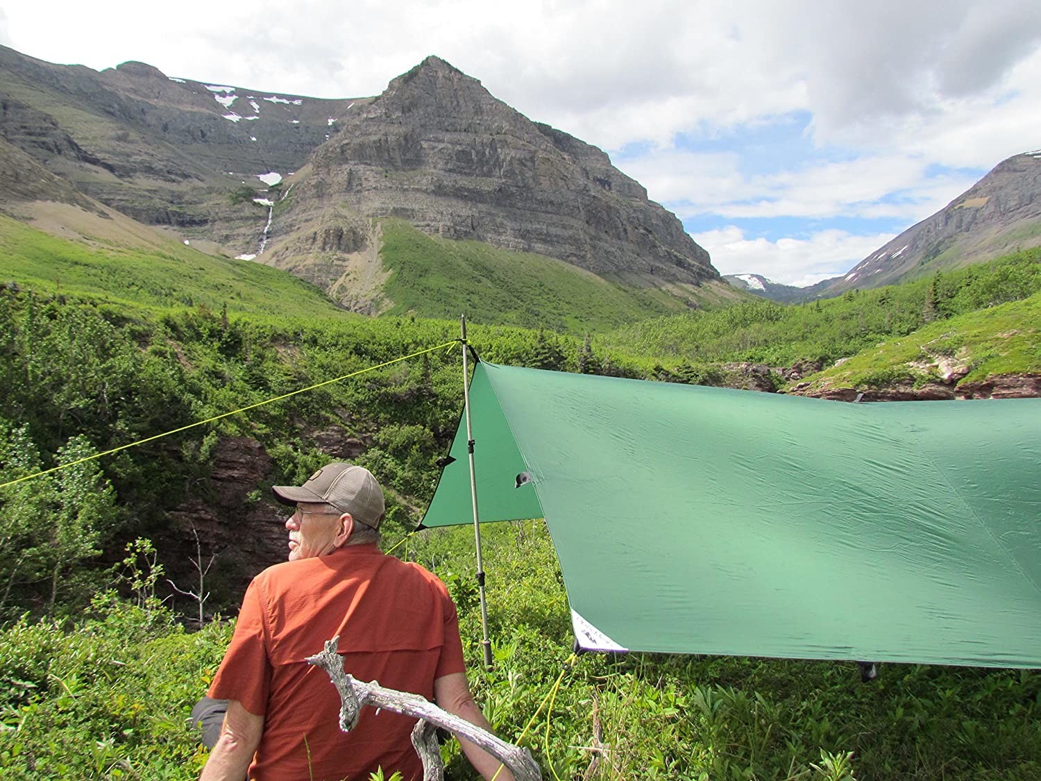 Ultralight 20D Ripstop Nylon Backpacking Hammock Tarp For Camping