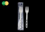 Individually Wrapped Food Grade Disposable Cutlery Biodegradable Transparent
