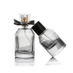 Custom Cylindrical Perfume Round Press Bottle 30ml Cosmetic Packaging Spray