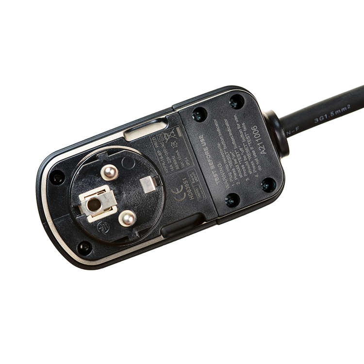 H07RN-F Rubber Sheath with Betteri BC01 Connector and 16A Schuko Plug Leakage Protection Box Schuko Waterproof Socket Outlet
