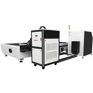 China Versatile 0.5mm-50mm Cutting Thickness Rack And Pinion Fiber Laser Cutting Machine wholesale