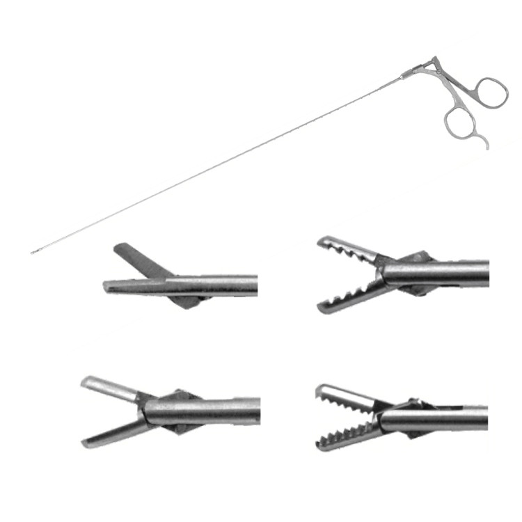 Manual Cystoscopy Instruments Set Flexible Cystoscopy Biopsy Forceps