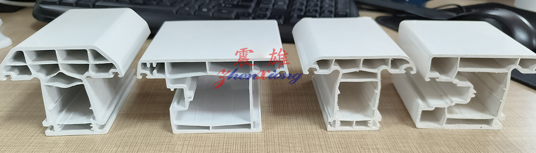 PVC Plastic Profile Production Line UPVC Window Door Profiles Plastic Extrusion Equipment