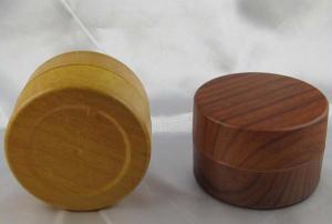 China bamboo cosmetic jars wholesale
