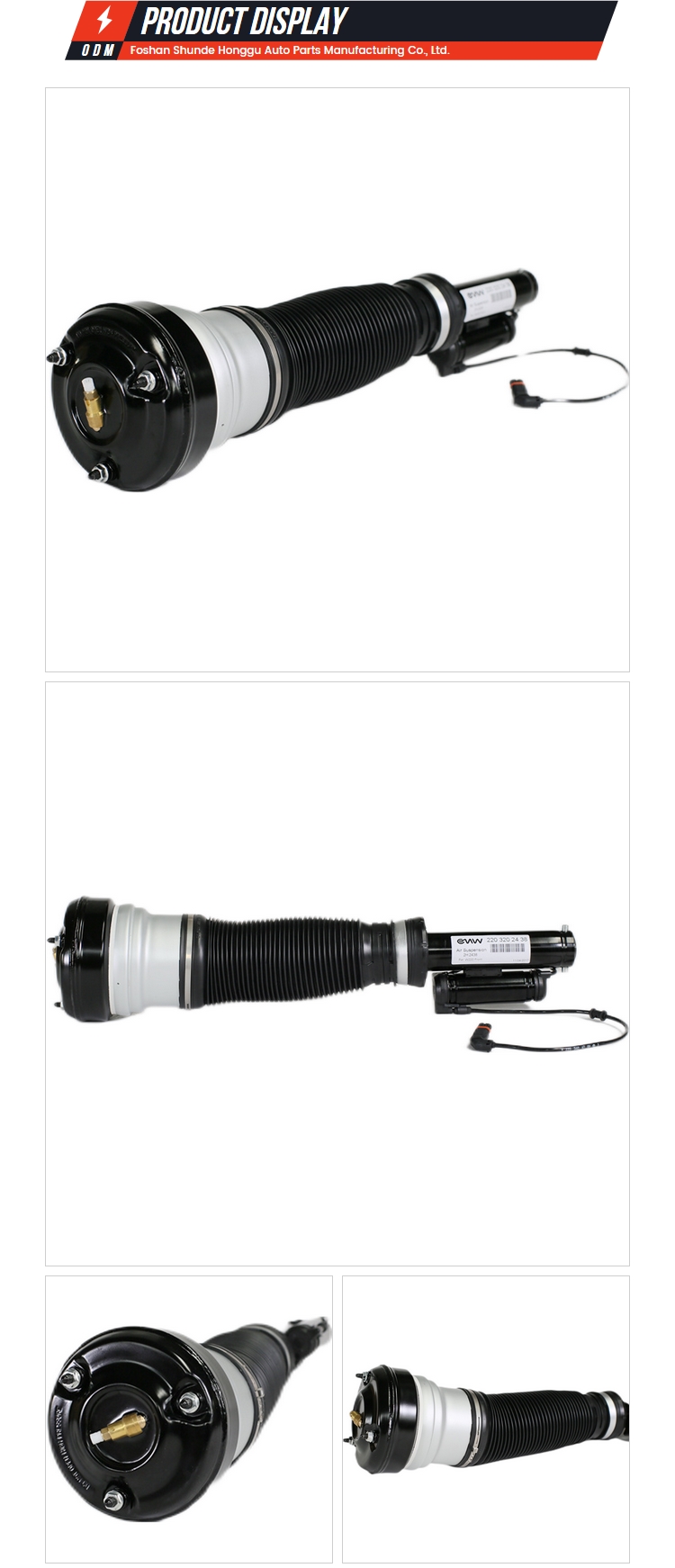 Brand New Airmatic Air Suspension Shock Absorbers For Mercedes Benz W220 S-CLASS S350 S320 S430 S450 S500 Air Spring Shock