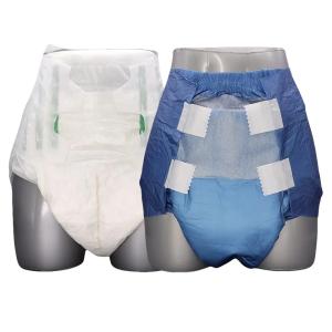 China 3-D Leak Prevention Adult Diaper for Incontinence ISO9001/ISO4001/ISO45001/CE Certified wholesale