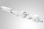 40W IP65 White Linear Tri Proof Fixture For Office