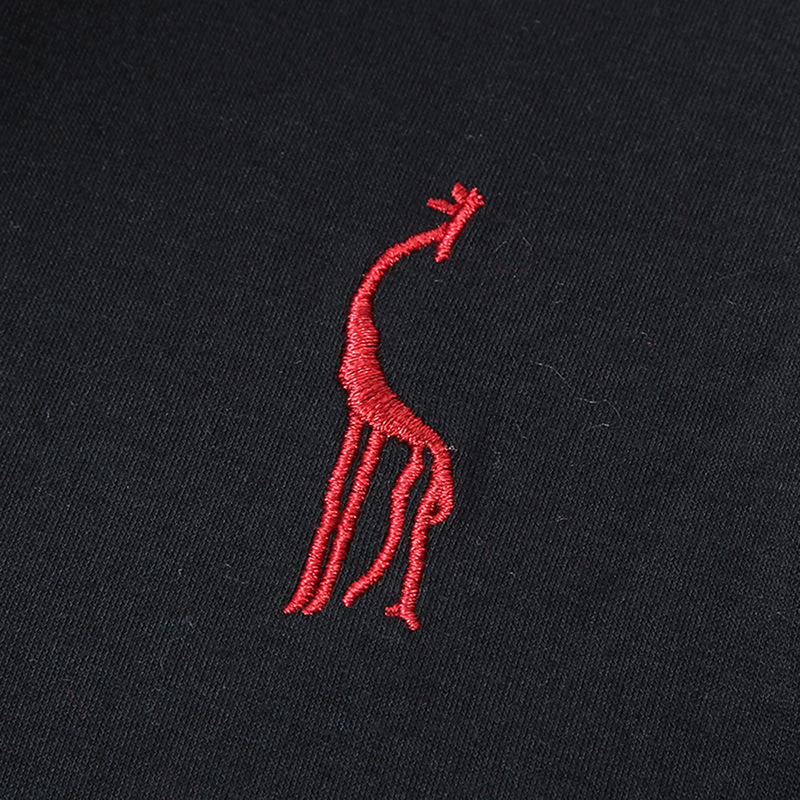 Custom Printing Methods Embroidered Deer Men's Polo Shirts for Summer Casual Style