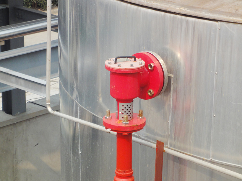 RUIGANG Air Foam Chamber 0.3MPa-0.6MPa To Extinguish Oil Fires