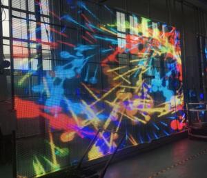 China IP65 1R1G1B Transparent Video Wall Advertising 500*125mm Window Display wholesale