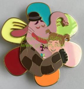 China flower lapel pin wholesale