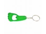 Cheap Aluminum Foot Shape Bottle Opener Keychain,Best promotion gift, aluminum