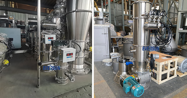 Food Vacuum Suction Machine Pneumatic Feeder Plastic Powder Particle Conveyor